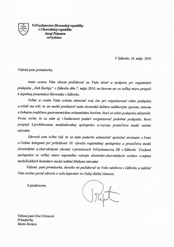 DEŇ EURÓPY v Záhrebe DEŇ EURÓPY v Záhrebe